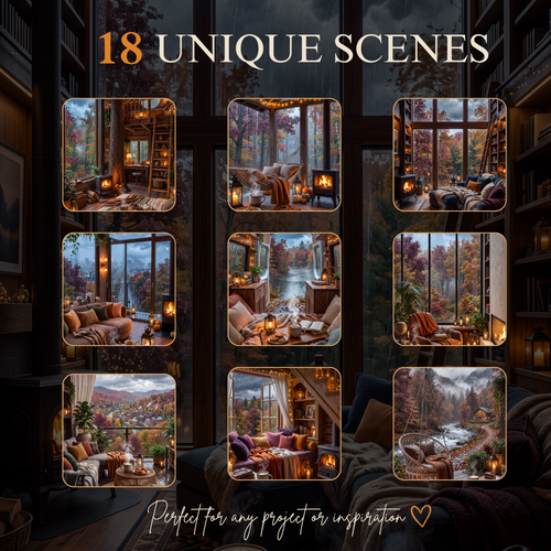 18 Cozy Rainy Autumn Videos, Ambient Rain Sounds