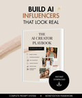 AI Creator Playbook | AI Influencer Guide, Digital Ebook Instant Download