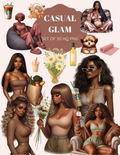 Casual Glam clipart pack