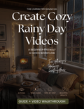 Cozy Rainy Day Video Tutorial | AI Ambience Video Guide | Digital Download