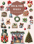 Deck The Halls clipart pack