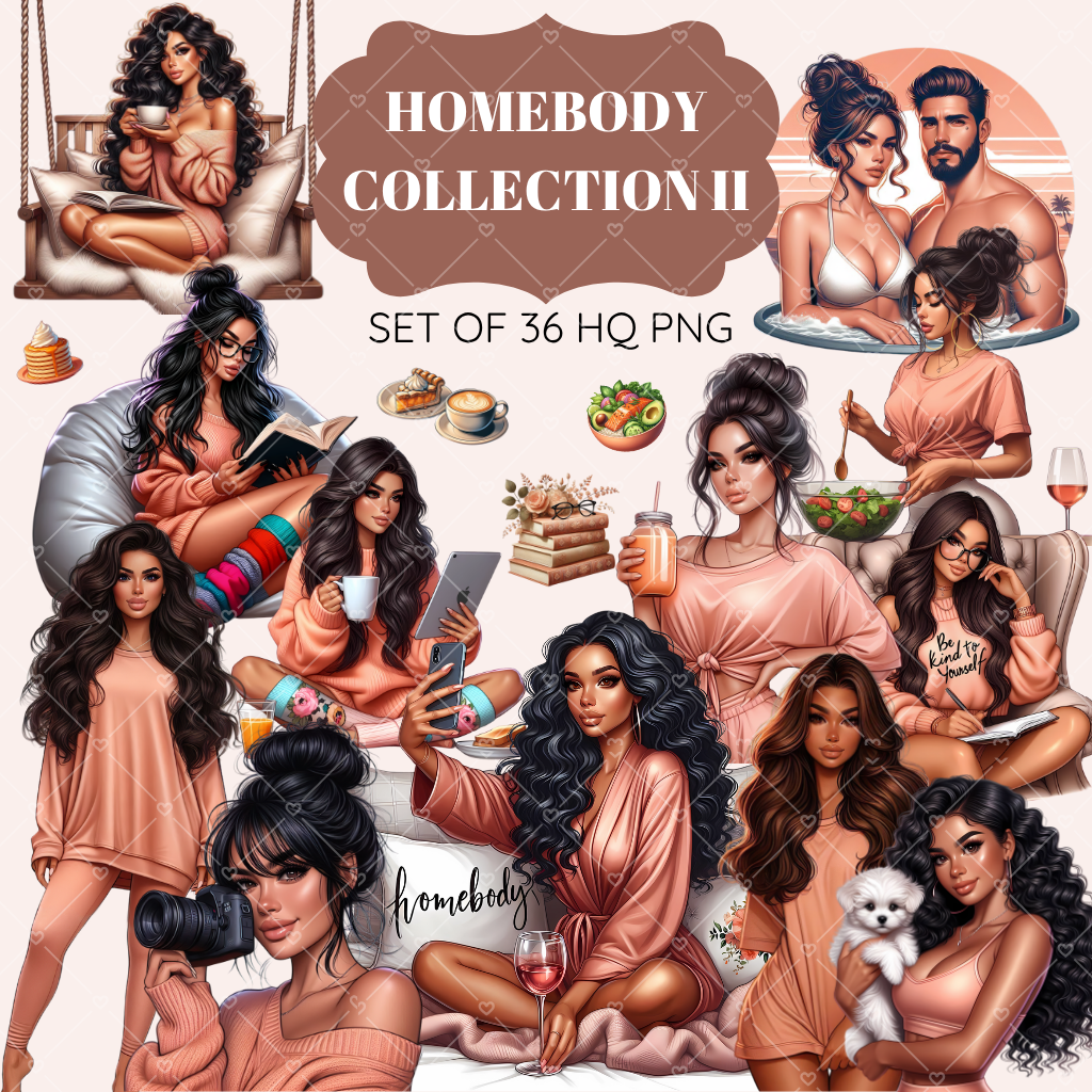 Homebody Collection II clipart pack