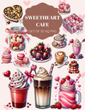 Sweetheart Cafe clipart pack